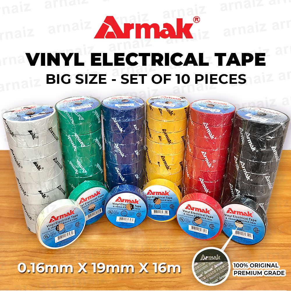 Armak Electrical Tape Pcs Big Size M Vinyl Electrical Tape Mm