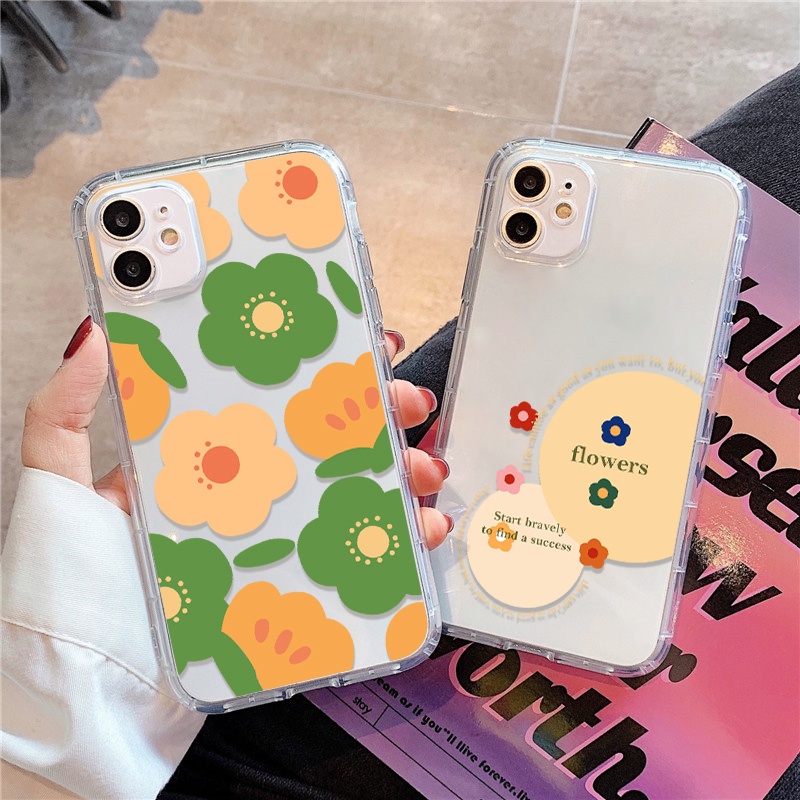 Couple Style Soft Silicone Case Four Corners Anti Fall For IPhone 11 12