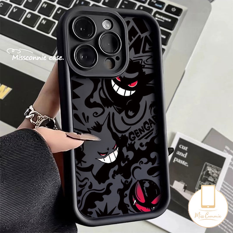 Graffiti Funny Gengar Angel Eyes Case Compatible For Redmi C A