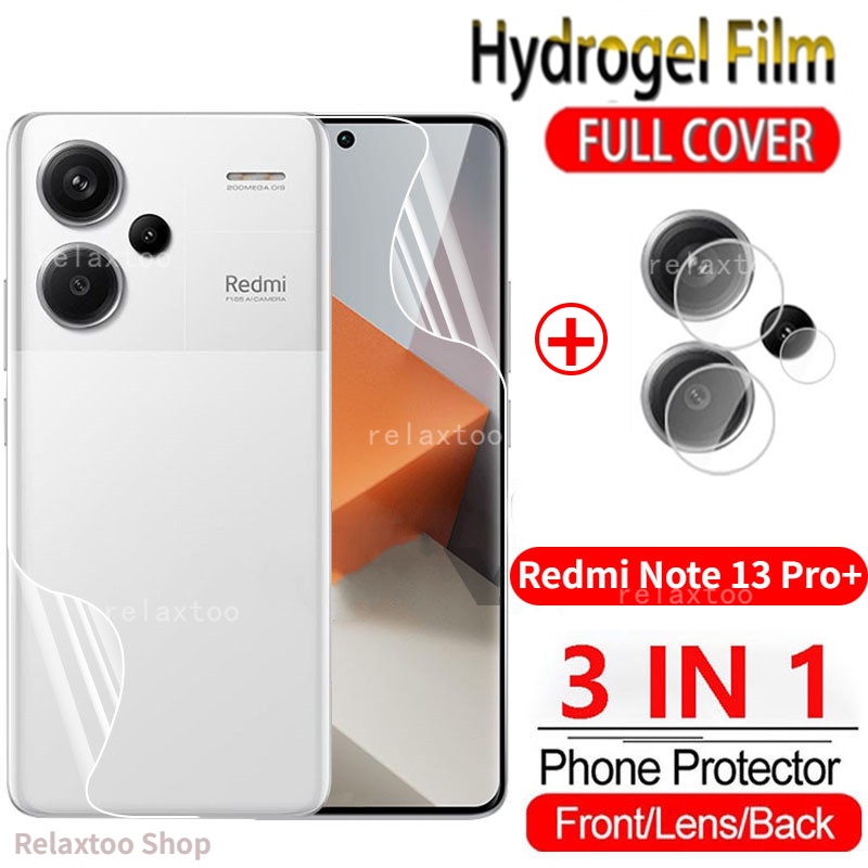 In Full Cover Curved Soft Hydrogel Film For Redmi Note Pro Plus