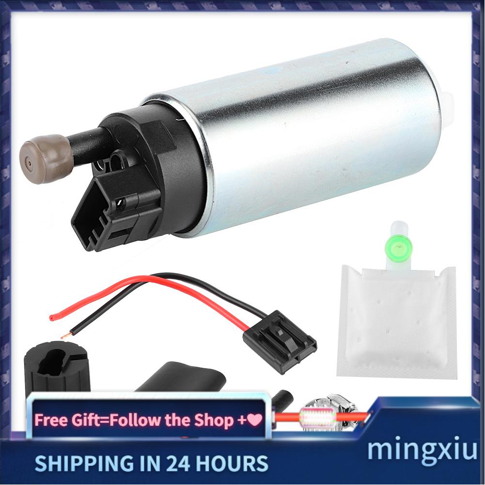 Mingxiu Fuel Pump Car Kit 255LPH 12V High Pressure Intank Fuel Pump