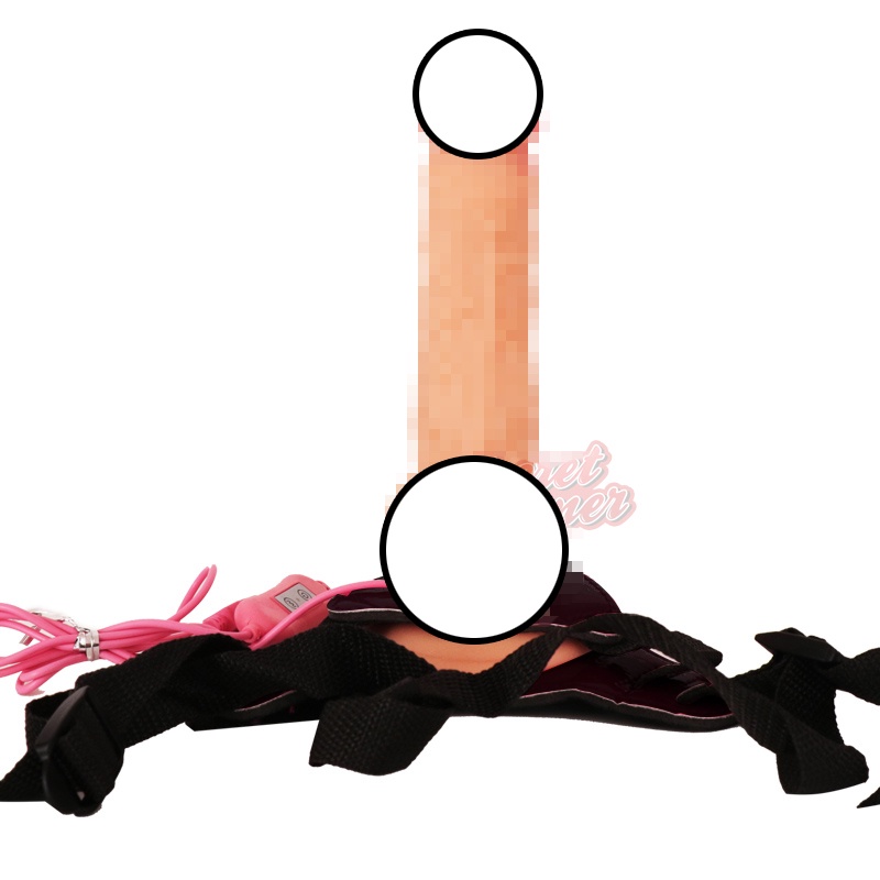 Secret Corner Inch Usb Function Vibrating Dildo Strap On Dong W