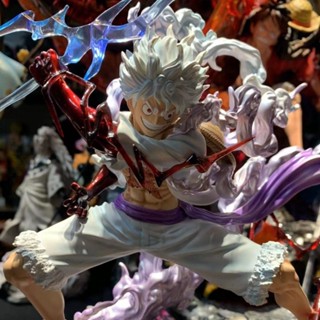 28cm One Piece Figure Sun God Gear 5 Nika Luffy Action Figure Luffy GK