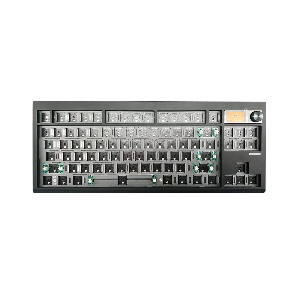 ZUOYA GMK87 Hot Swappable Mechanical Keyboard Kit Bluetooth 2 4G