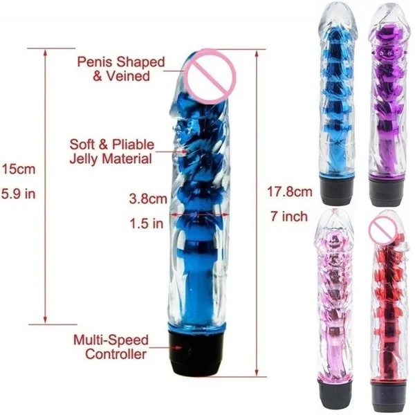 Waterproof Penis Dildo Vibrator Massage Adult Sex Toys For Women And