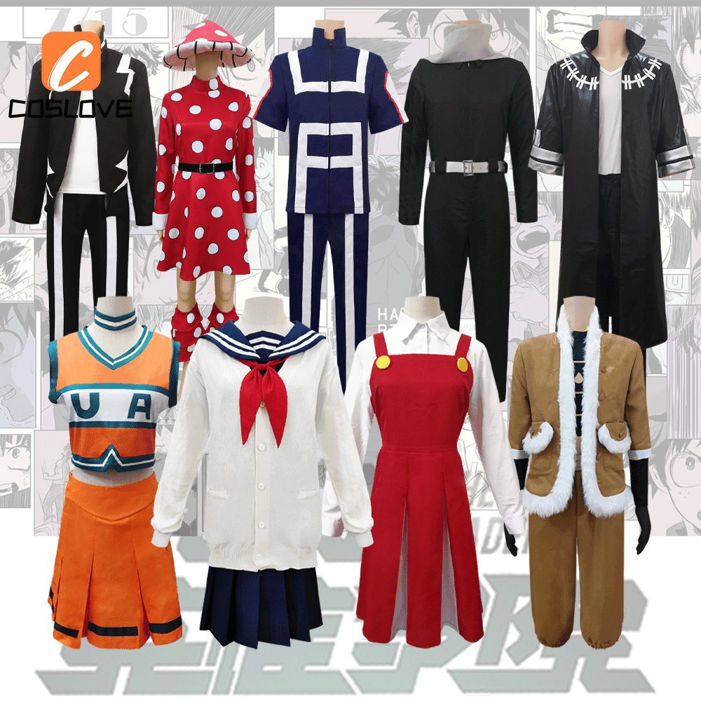 My Hero Academia Kaminari Denki Cosplay Full Set Clothin Suit For Men