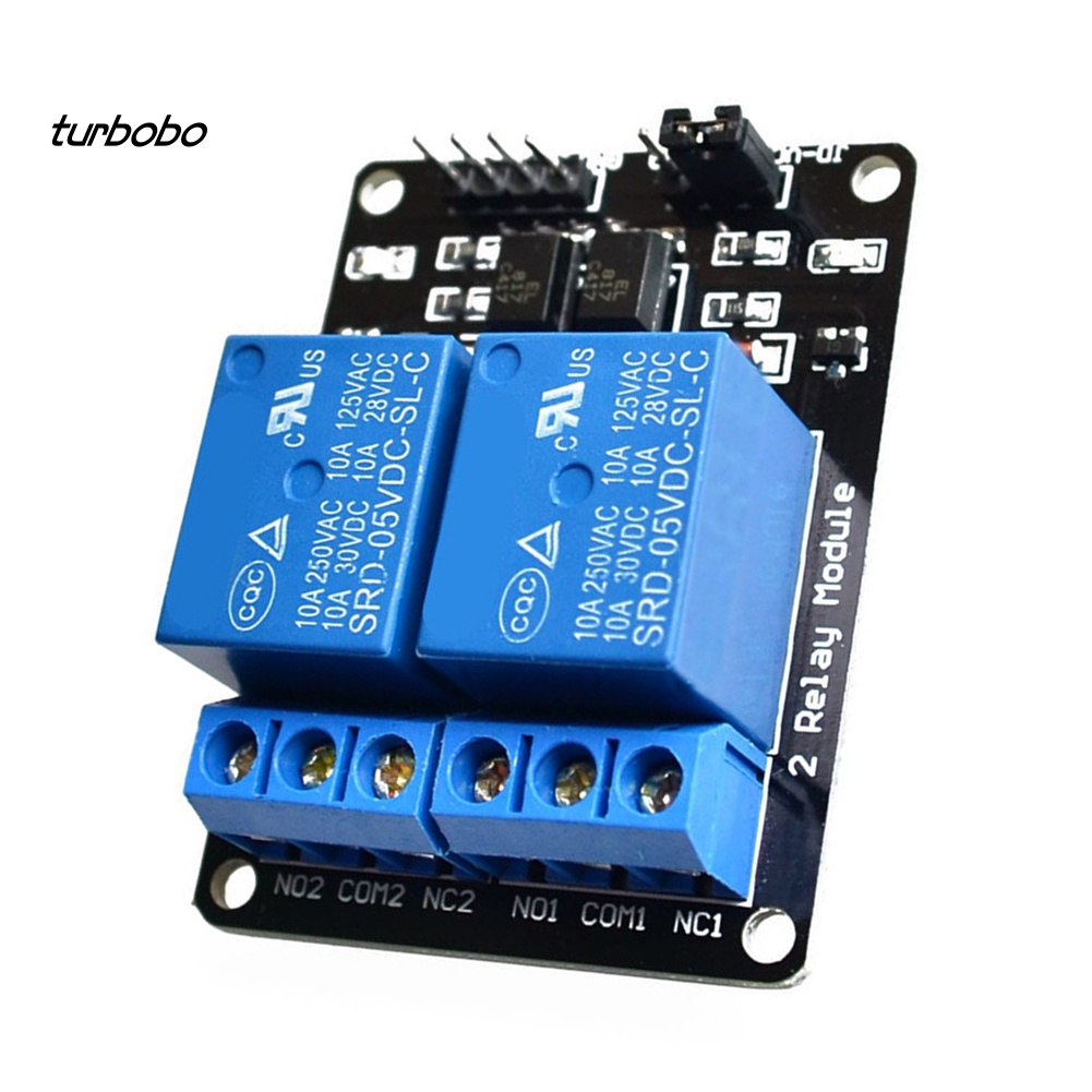 Turbobo V Channel Relay Module Expansion Board With Optocoupler For