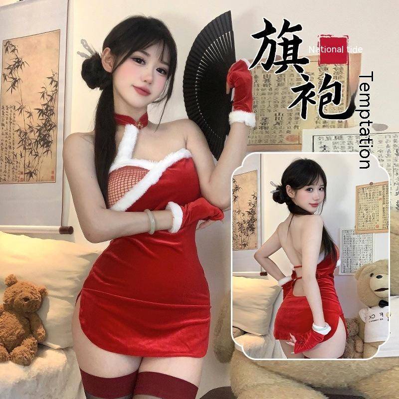 Sexy Lingerie Cheongsam Uniform Temptation Bed Passion Clothes Sexy