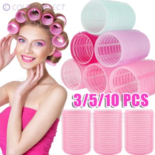 Medium Size Non Heat Self Adhesive Curler Self Grip Hair Curler