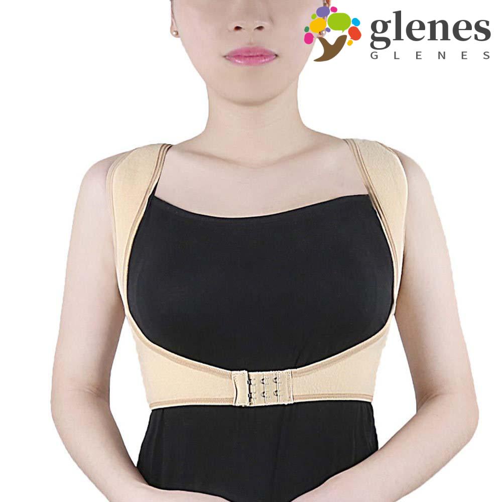 GLENES Posture Corrector Back Shoulder Brace Upper Spine Back Neck