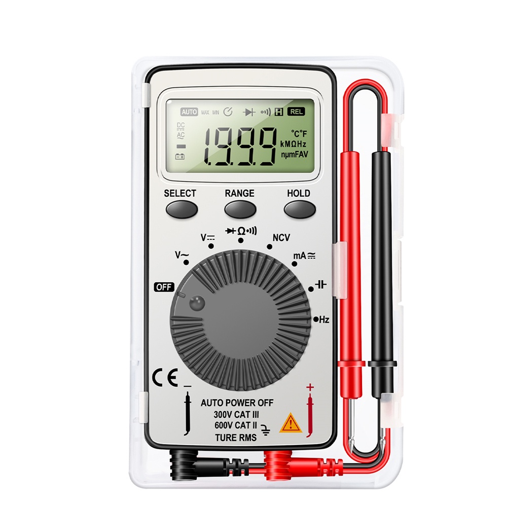 Pcbfun Aneng An101 Ac Dc Lcd Digital Multimeter Resistance Voltmeter