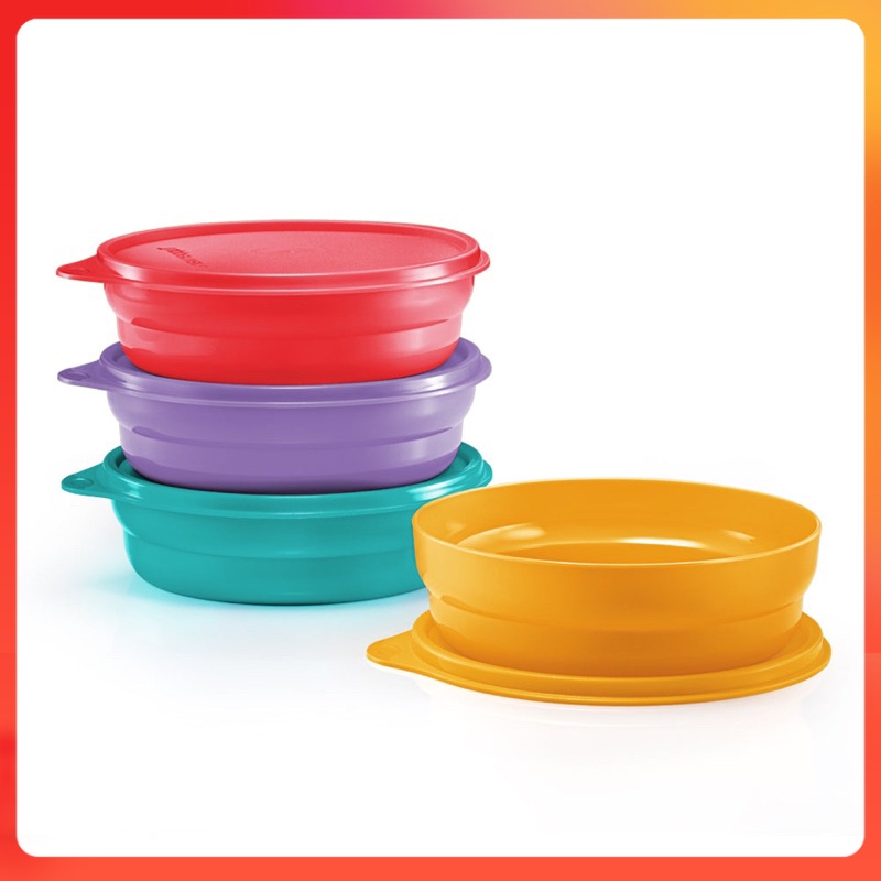 Tupperware Ml Fanta Bowl Air Tight Penutup Bekas Food Storage Budak