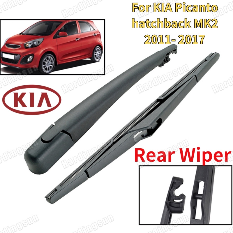 Windscreen Wiper Blade Arm Set Rear Window For KIA Picanto Hatchback