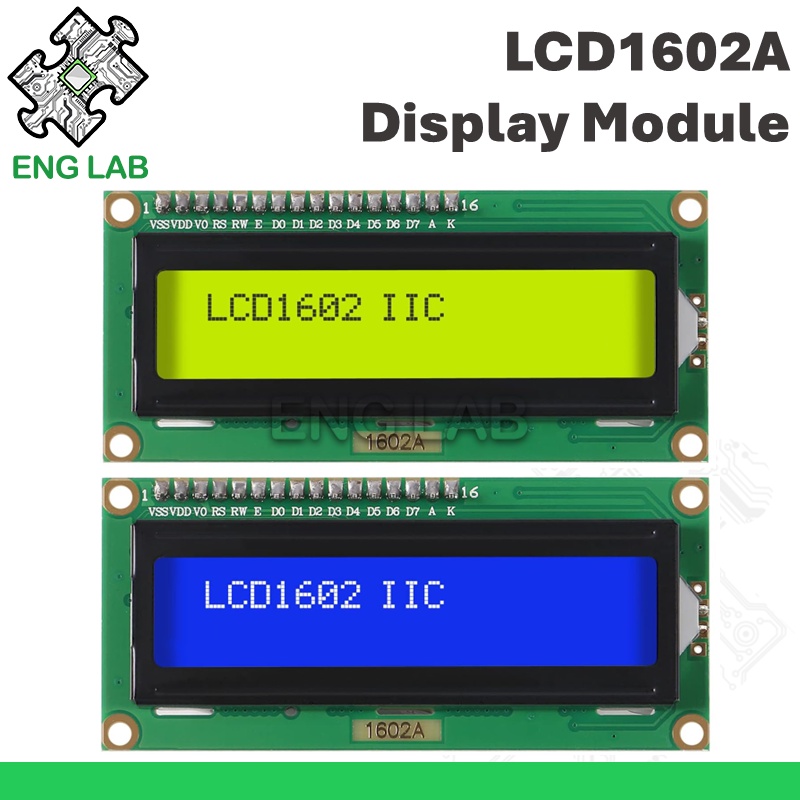 Englablcd A Display Module Blue And Green Screen Iic I C Serial