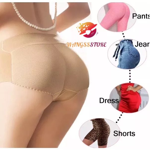 Women Padded Push Up Panties Butt Lifter Shaper Fake Ass Buttocks Hip