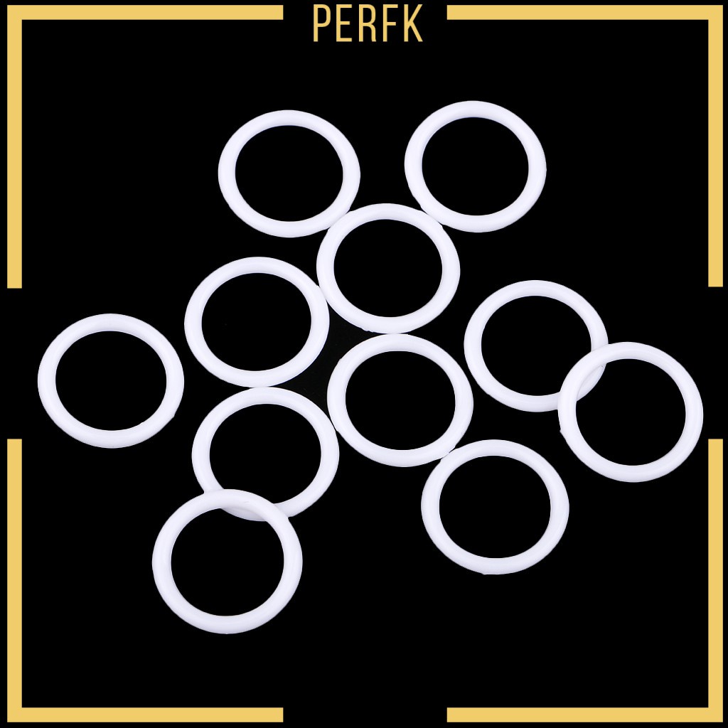 Perfk Pc Lingerie Bra Strap Ring Sliders Adjuster For Corset Garter