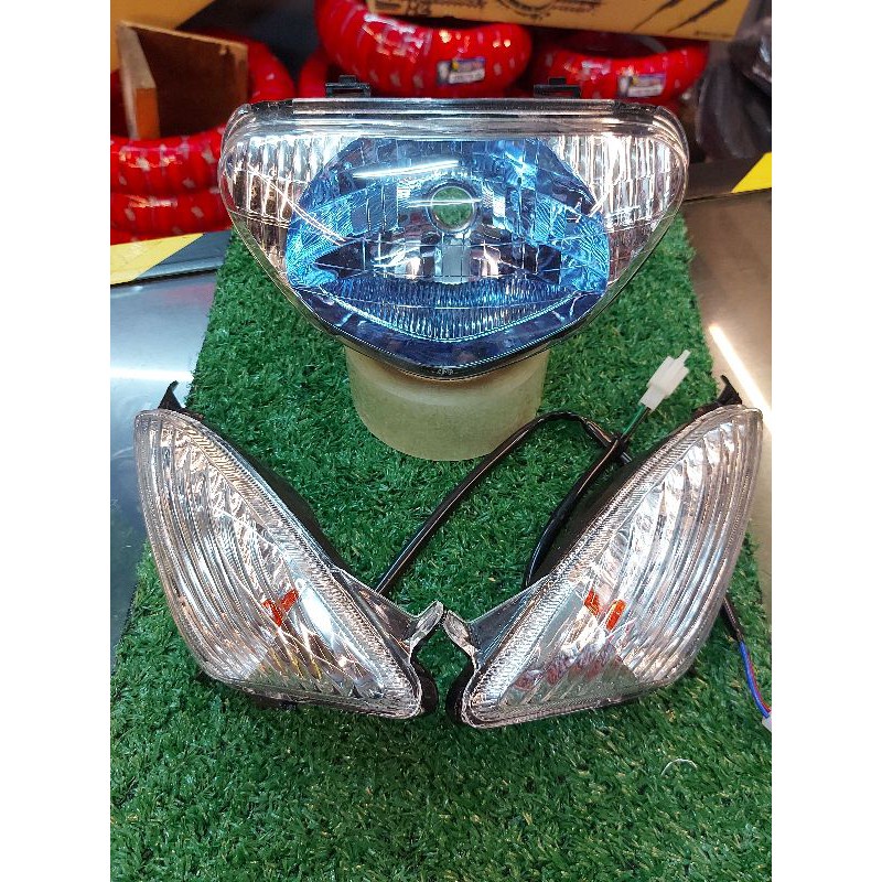 Hot Sale HMA HEADLIGHT WINKER MIO1 BLUISH Sold As Set Shopee