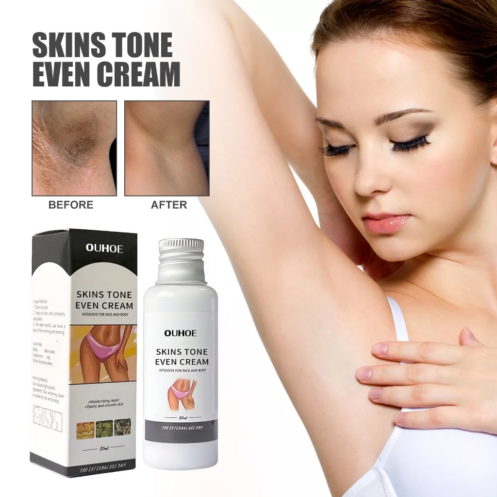 Ouhoe Underarm Whitening Bleaching Cream Private Parts Lighten Cream