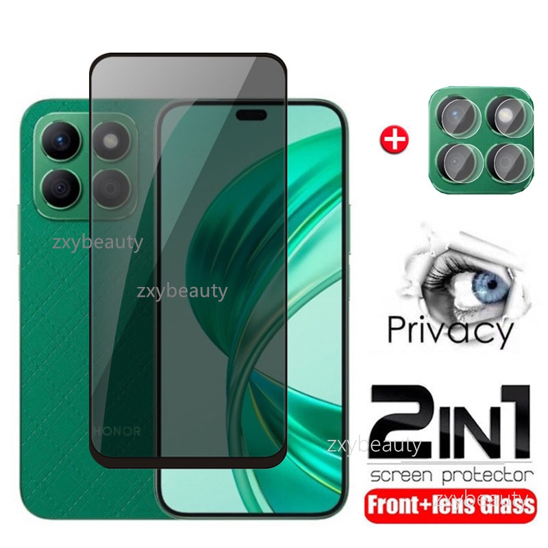 In Privacy Tempered Glass For Honor X B G X A Screen Protector