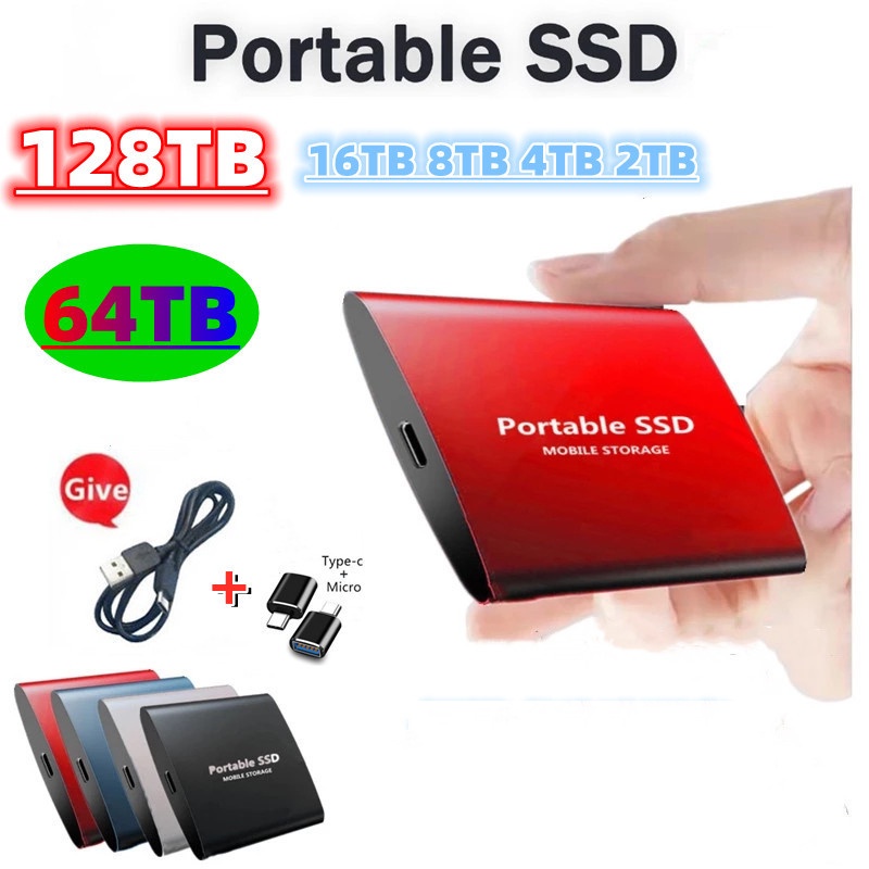 Solid State Hard Disks Portable Ssd Tb Tb Usb Type C Tb Tb Tb