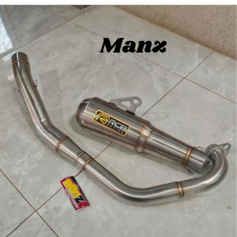 Exhaust Racing Fullset Neck Model Road Race Satria Fu Bending Model