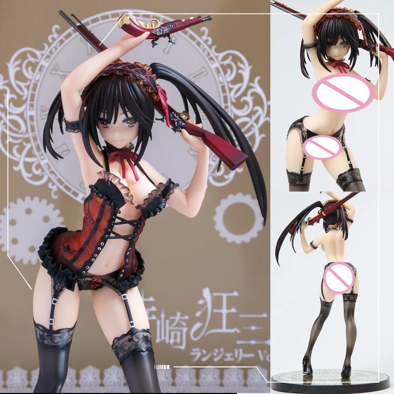 Cm Alphamax Date A Live Kurumi Tokisaki Lingerie Ver Pvc Action Figure Adults Collection