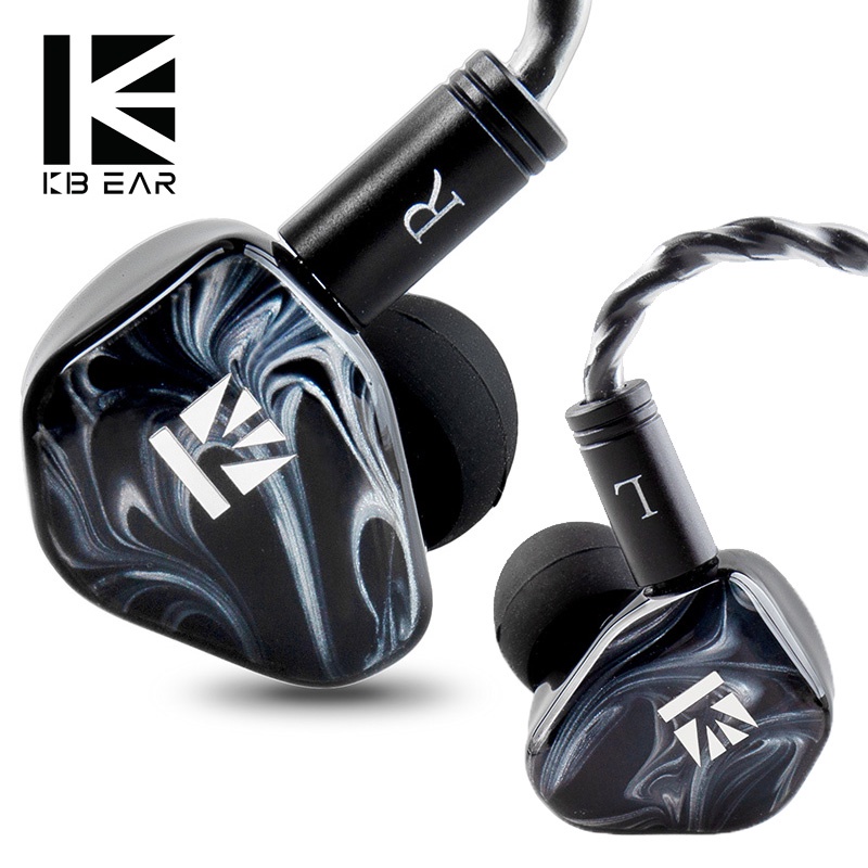 KBEAR KB01 Beryllium Diaphragm 10MM Dynamic Drvier IEMs 2Pin Wired