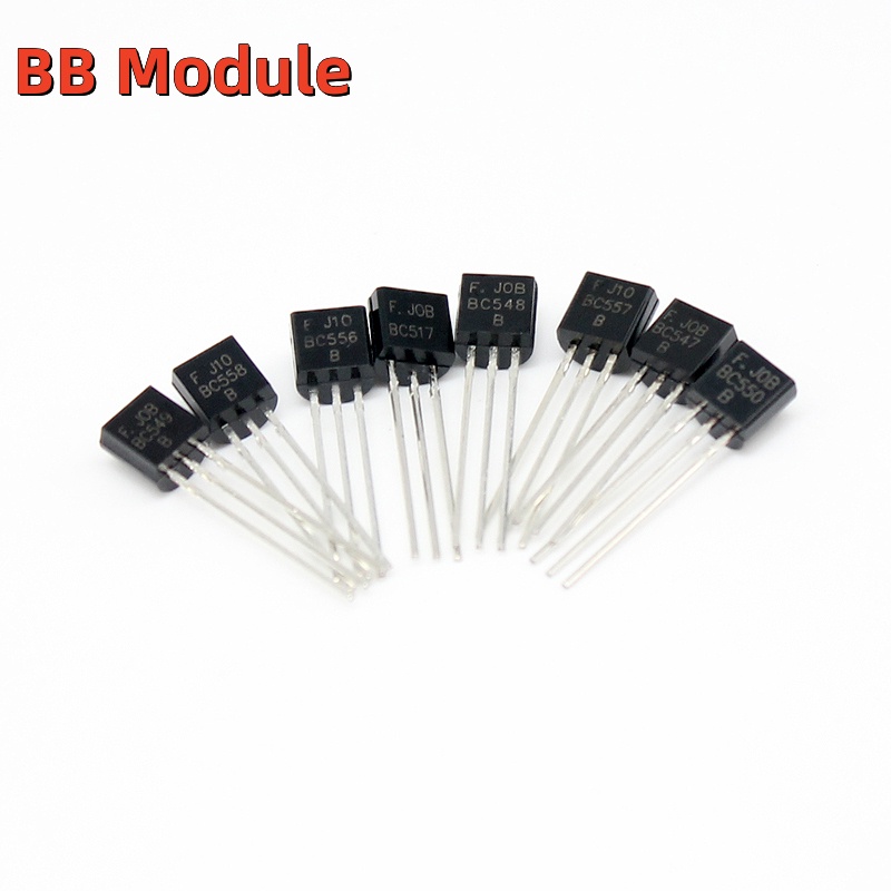 50PCS TO 92 BC327 BC337 BC517 BC547 NPN Transistor BC548 BC549 BC550