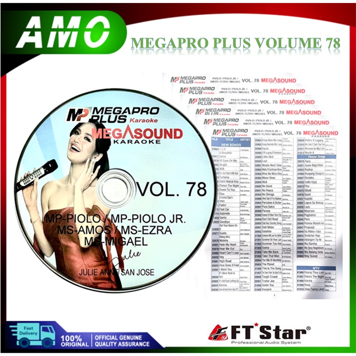 Newest Megapro Plus Updated Cd For Mp Piolo Mp Jr Ms Amos Ms