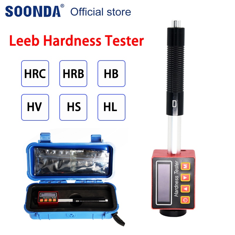 Pen Type Leeb Hardness Tester Hrc Hrb Hb Hv Hs Hl Meter Hardometer