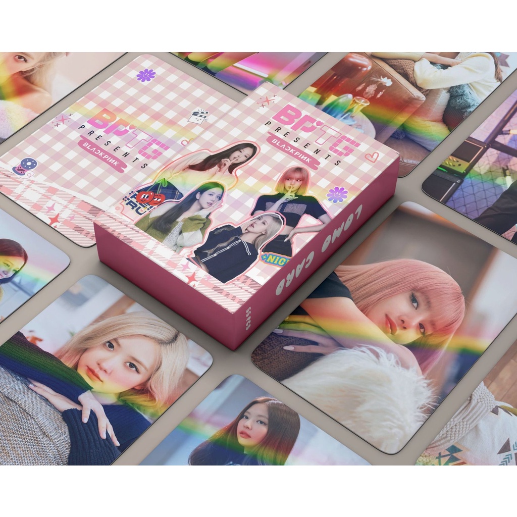 Pcs Bp Laser Holographic Lomo Cards Th Anniversary Album The Girls