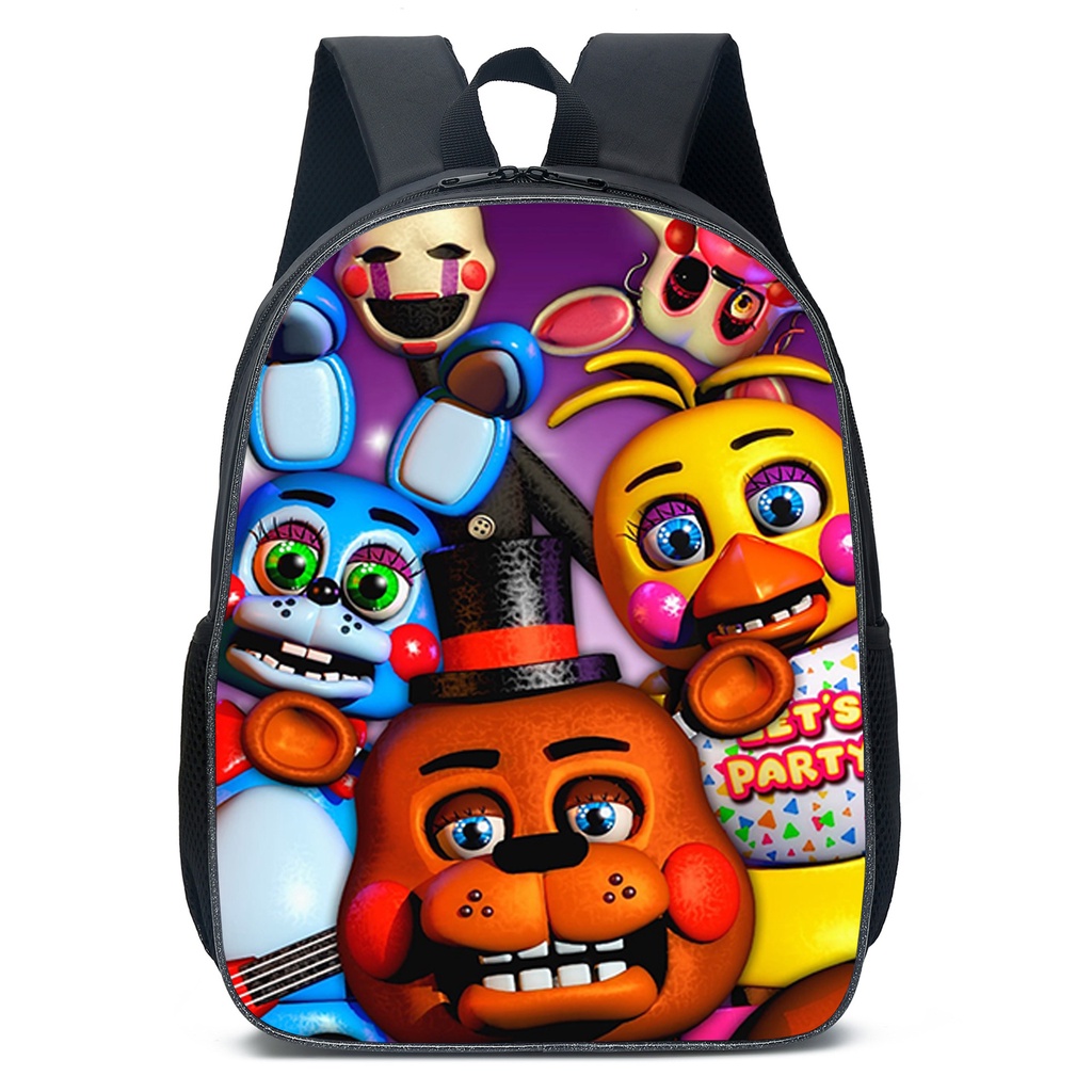 40 30 15cm FNAF Five Nights At Freddys Backpack Freddy Nylon Backpack