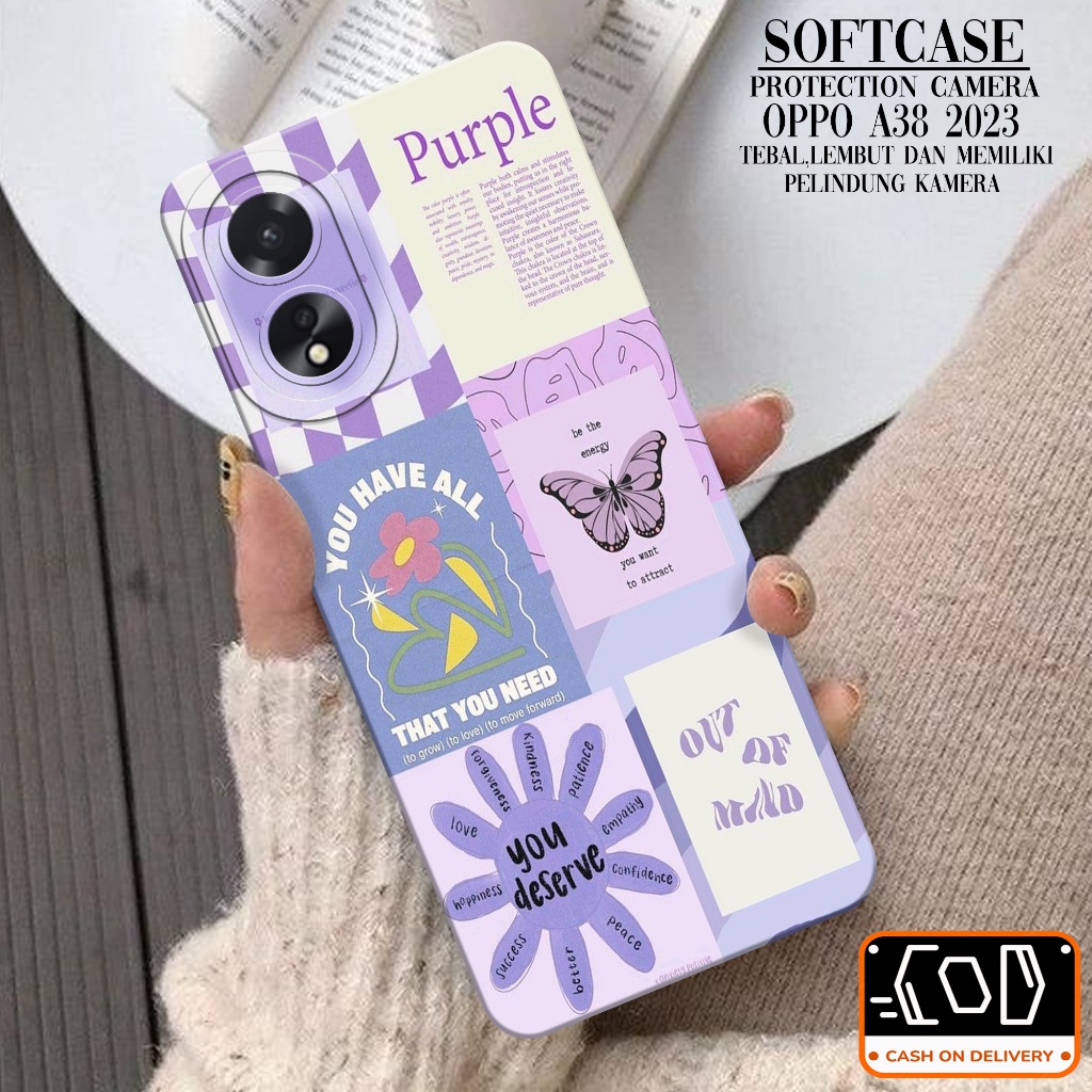 Trans Case Latest Oppo A38 A18 2023 Hp Casing Case Latest Oppo A38