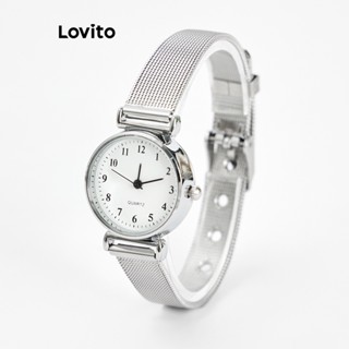 Lovito Women Casual Plain Basic Quartz Watche L69AD053 Shopee Philippines