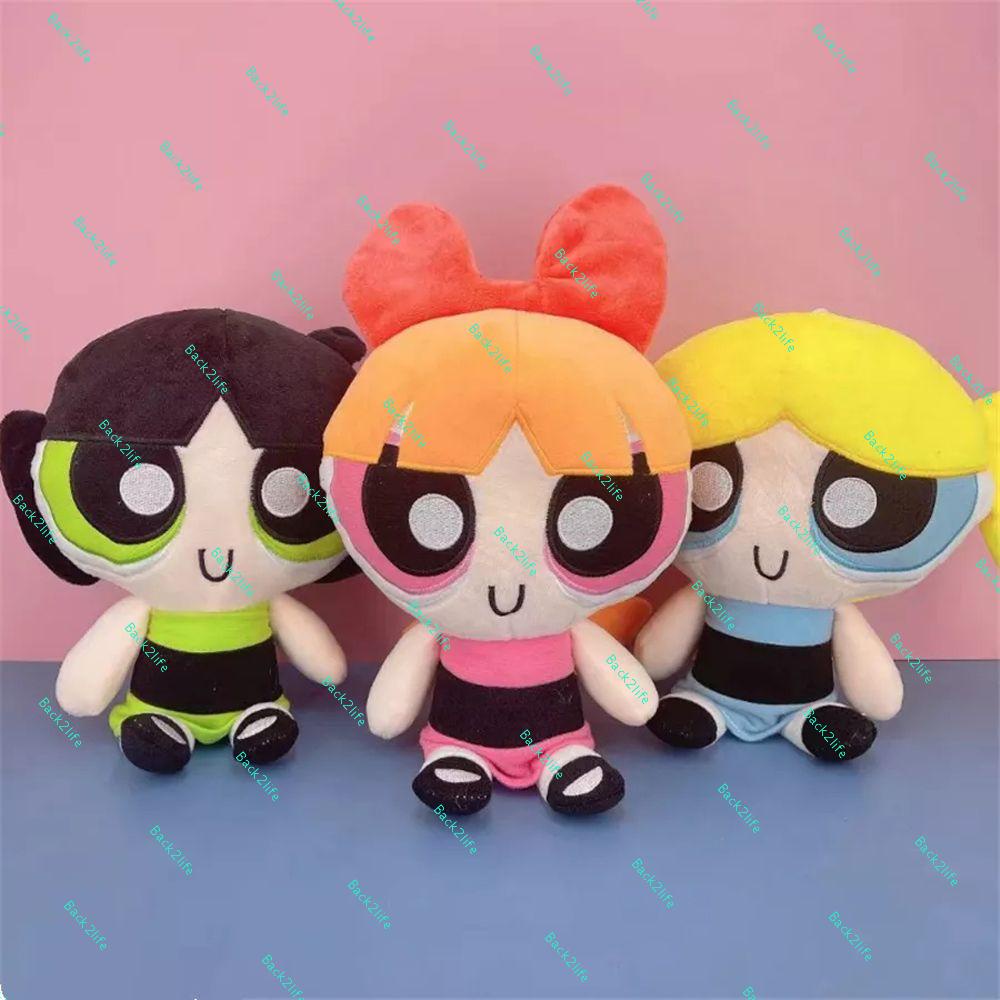 Back Life The Powerpuff Plush Dolls Girls Toys Cm The Powerpuff