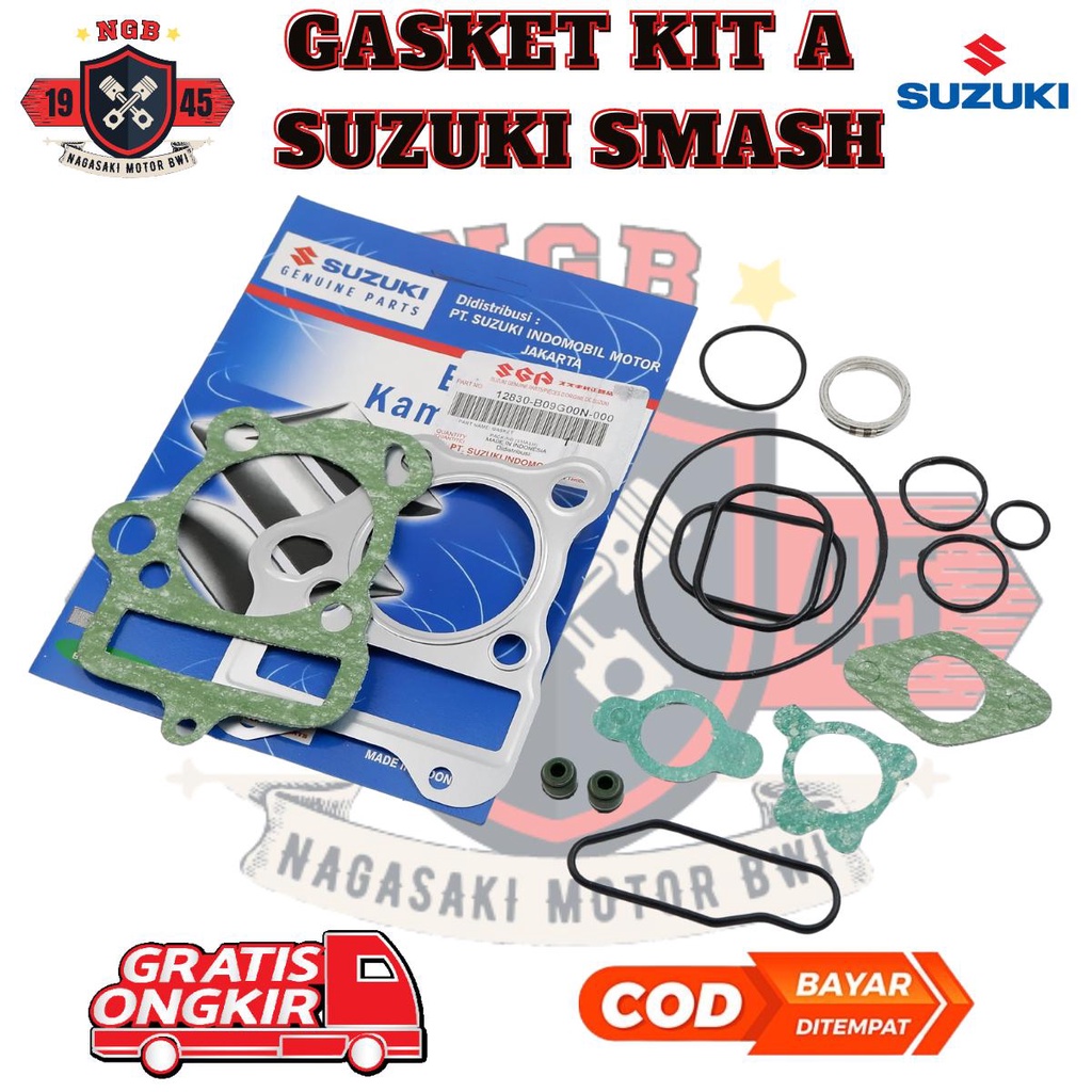 Top Set Gasket Block Smash Packing Block Motorcycle Suzuki Smash