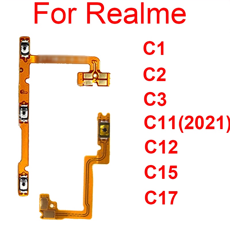 For Oppo Realme C C C C C C C Power Volume Button Flex Cable