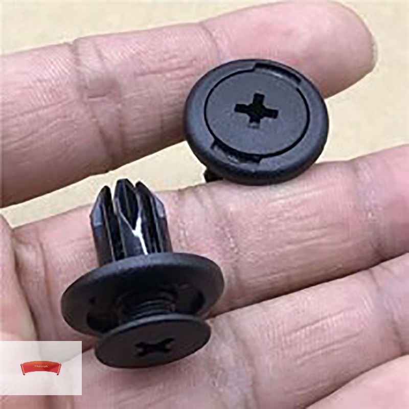 Yesc Pcs Mm Plastic Rivets Fasteners Screw Car Bumper Fender