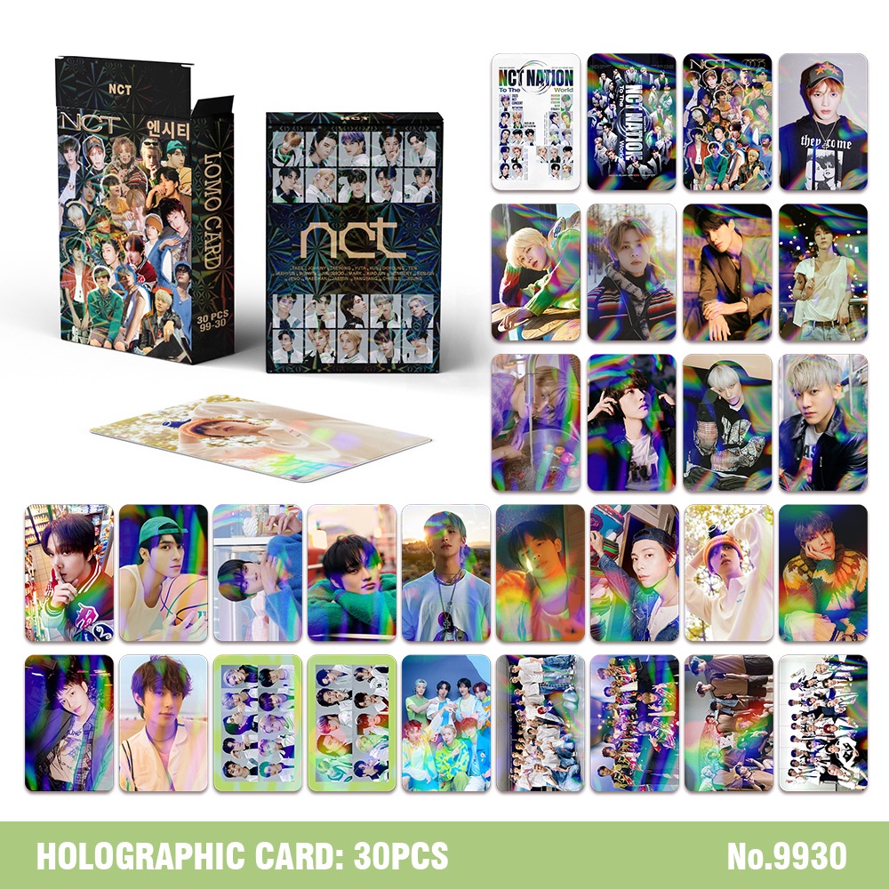 Pcs Nct Dream Laser Hologram Lomo Cards Holographic Photocards