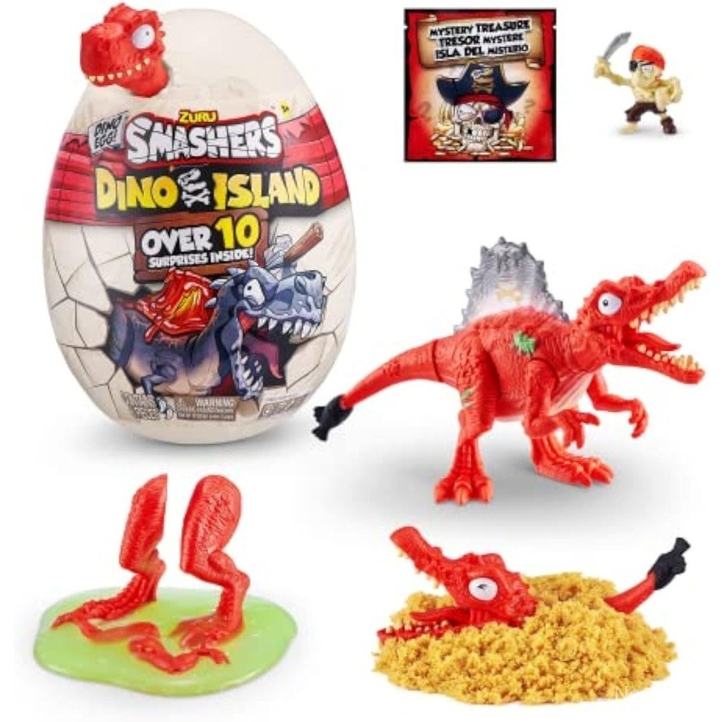 Smashers Dino Island Mini Egg Spinosaurus By Zuru Prehistoric Discovery