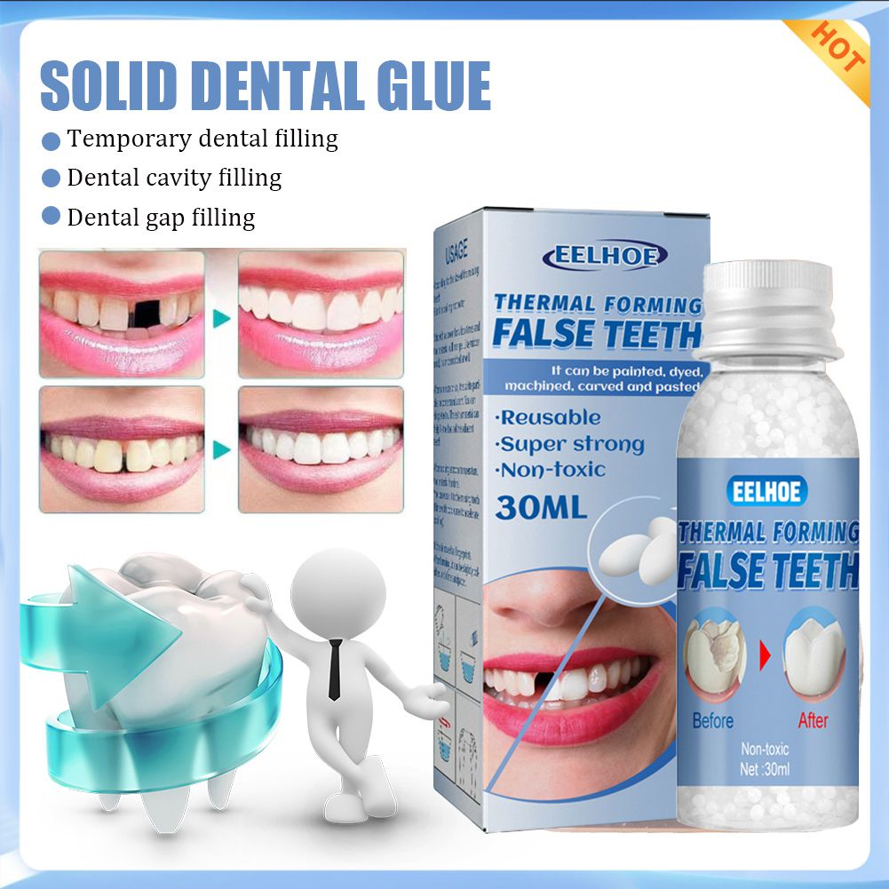 Eeihoe G G G Filling Temporary Teeth Repair Kit Decorative