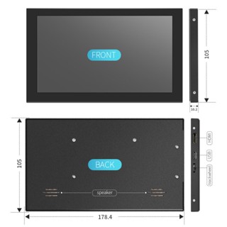 Eyoyo Inch Ips Monitor Portable X Points Capacitive