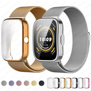 Milanese Magnetic Loop Strap Case Protector For Amazfit Bip Bip