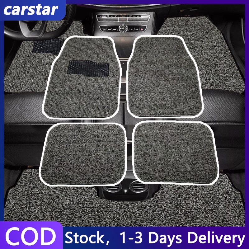 Cod Pcs Set Universal Car Mat Coil Spaghetti Matting Mat Car Floor