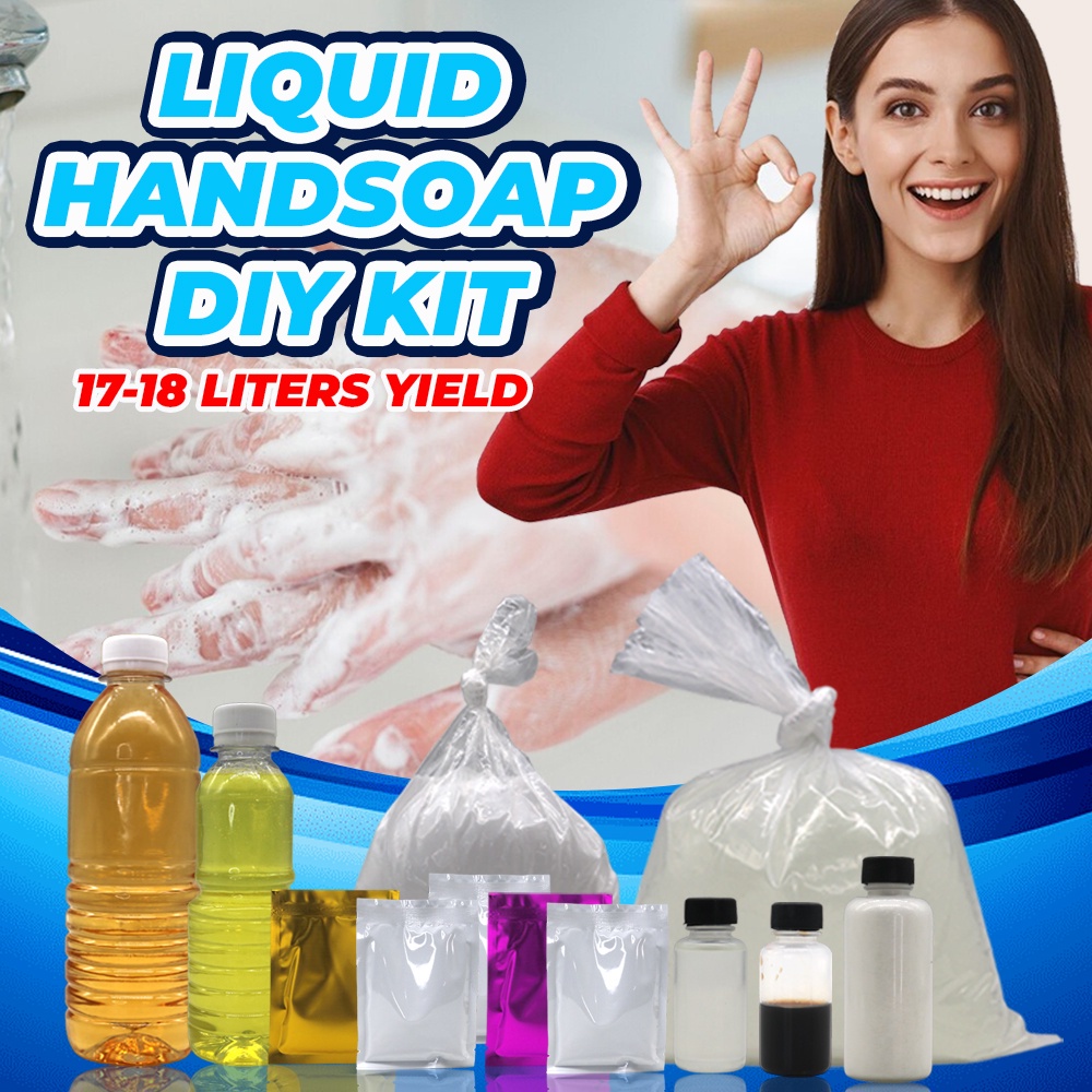 Xx Shpng Premium Diy Liquid Hand Soap Kits L Yield Components