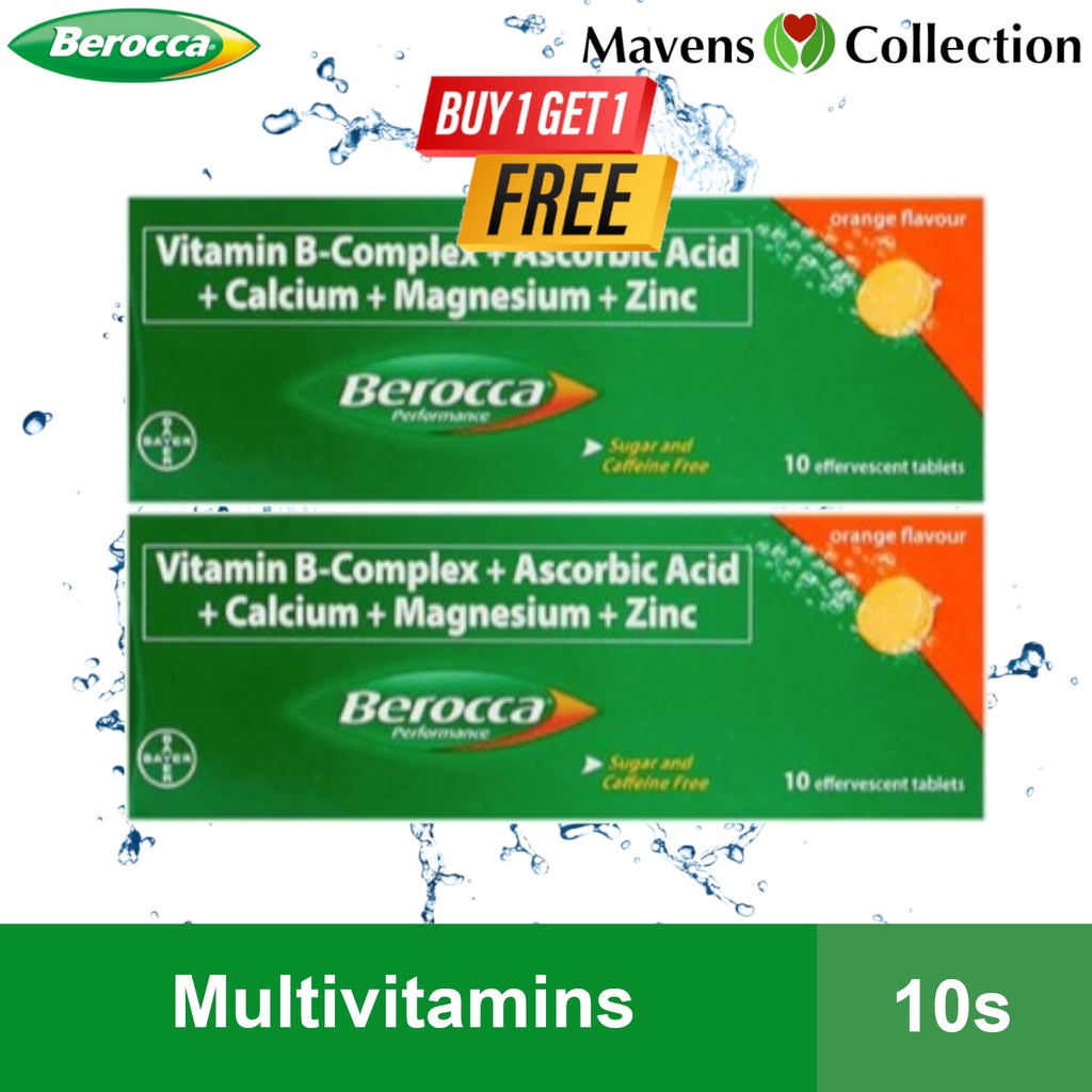 Buy Take Berocca Orange Flavour S Vitamin B Complex Ascorbic