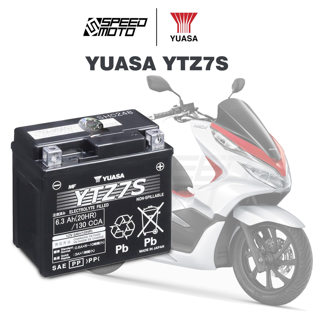 Original Yuasa Ytz S Maintenance Free Motorcycle Battery V For Big