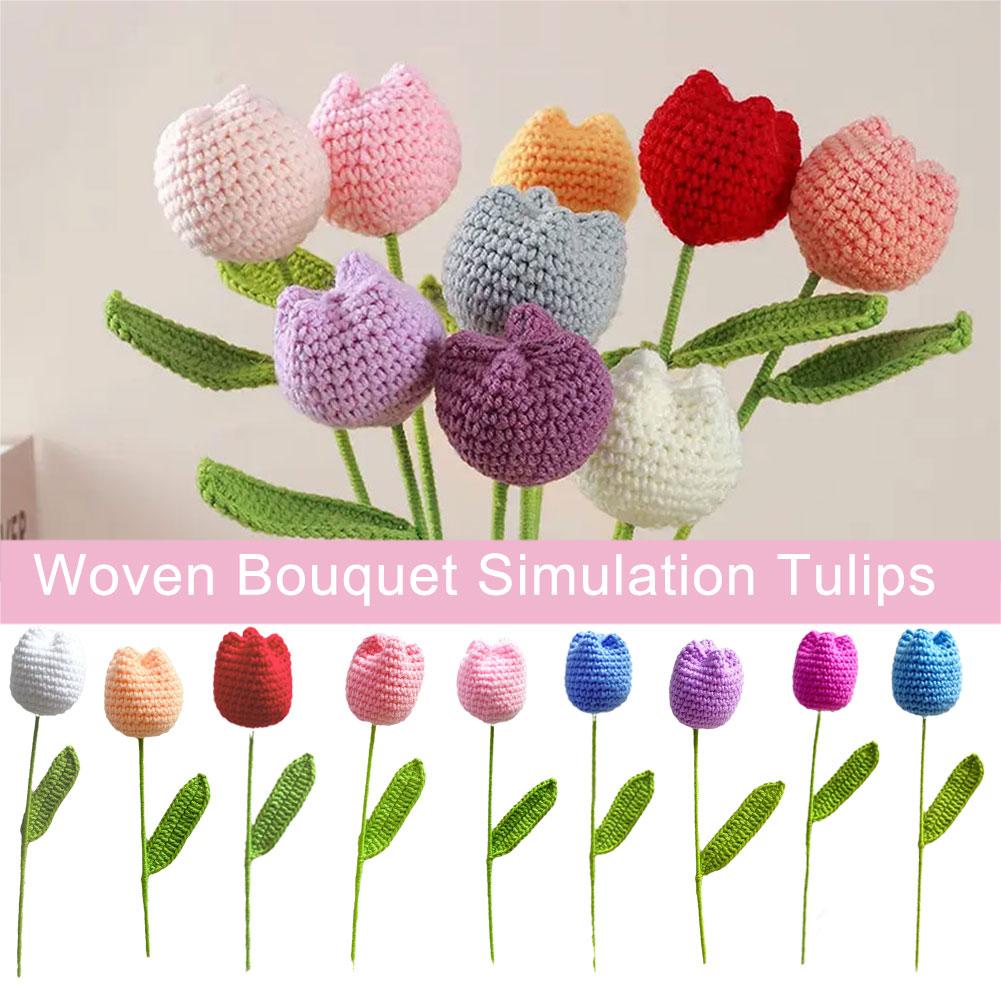 Ins Artificial Flower Hand Woven Bouquet Simulation Giftfinished Gift