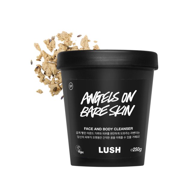 Lush Angels On Bare Skin Fresh Cleanser G Body Scrub Shopee