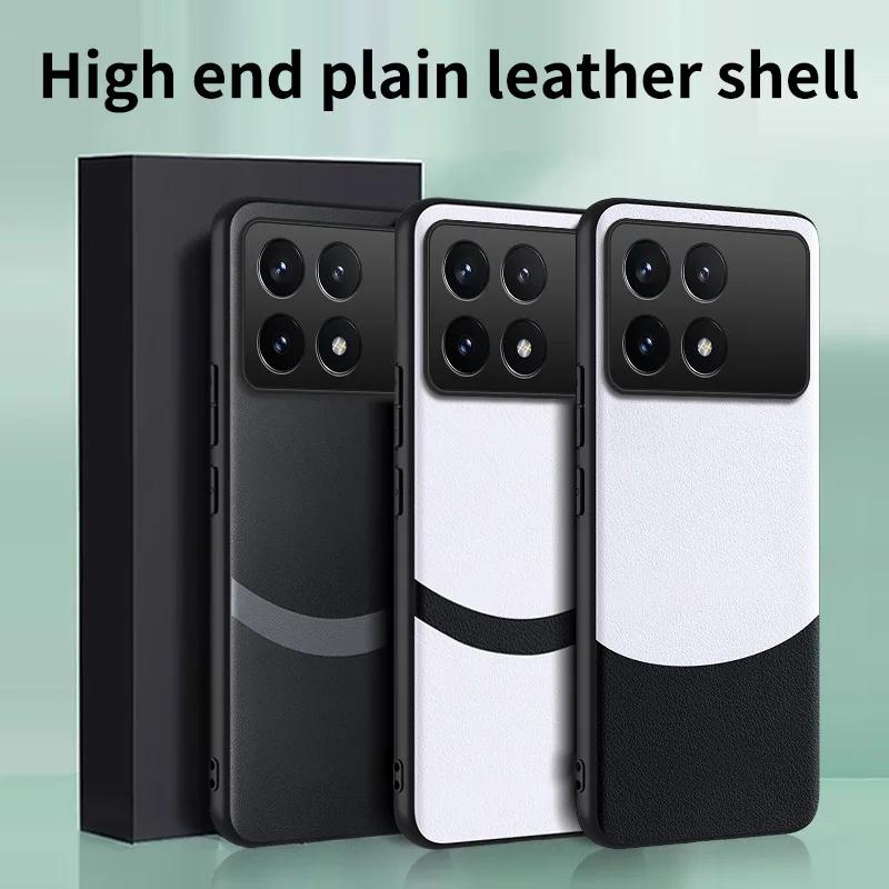 For Xiaomi Poco X Pro X Pu Leather Soft Silicone Shockproof Bumper